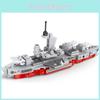 Warship Aircraft Carrier Assembly Building Block For Kids