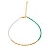 Mezmic Triple Bead Pearl Necklace