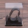 Uhrenständer Rack Kunststoff Transparent Schwarz Armbanduhr Aufbewahrungsbox Vitrine Regal Schmuckauslage Uhrenverpackungsbox