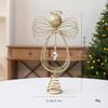 Glittered Angel Star Christmas Tree Topper Ornament