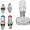 G1/4 Thread Hydraulic Control Valve M14 Connection L08 Metric Thread Bidirectional Restrictor Valve Bidirectional Restrictor