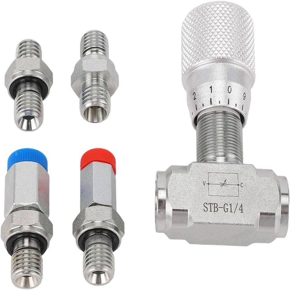 G1/4 Thread Hydraulic Control Valve M14 Connection L08 Metric Thread Bidirectional Restrictor Valve Bidirectional Restrictor