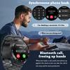 2025 New 1.5 inch Smart Watch Men Bluetooth Call Heart Rate ECG Health Fitness Sports Watch Waterproof Business Man Smartwatch