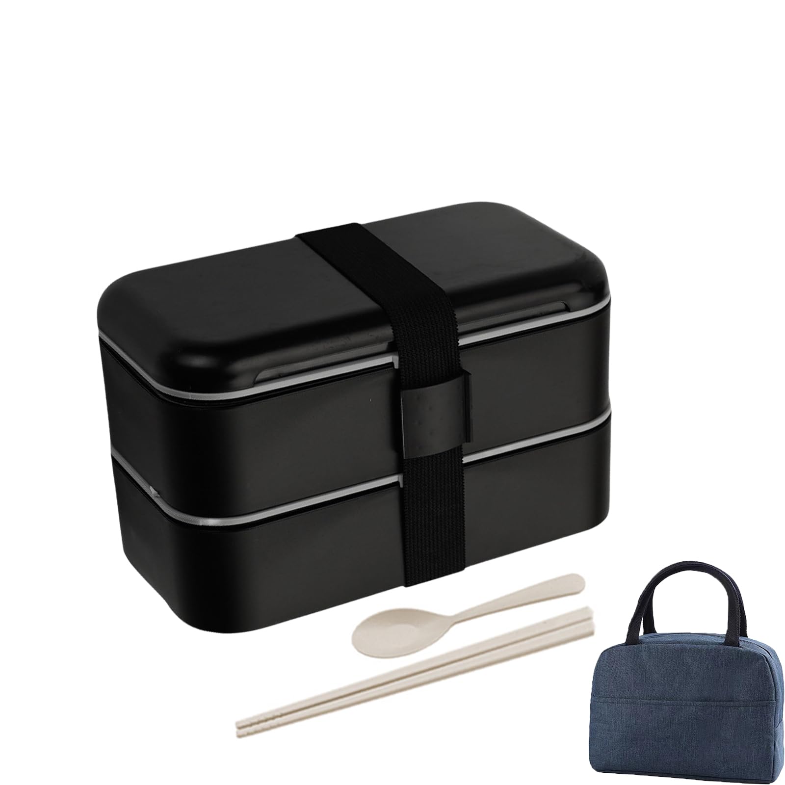 

Ланч-бокс большой вместимости 1200 мл с клапаном для сотового телефона, регулируемый, с термоизоляцией, для микроволновой печи и посудомоечной машины, простой в использовании, идеально подходит для студентов и старшеклассников чёрный