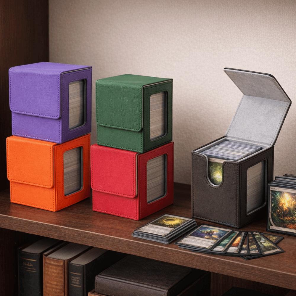 Moisture-proof Card Deck Box Magnetic Closure Game Card Organizer Game Organizer