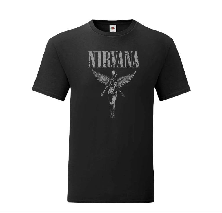 Nirvana In Utero TShirt 100 cotton Grunge Alternative Rock Punk gift Tee