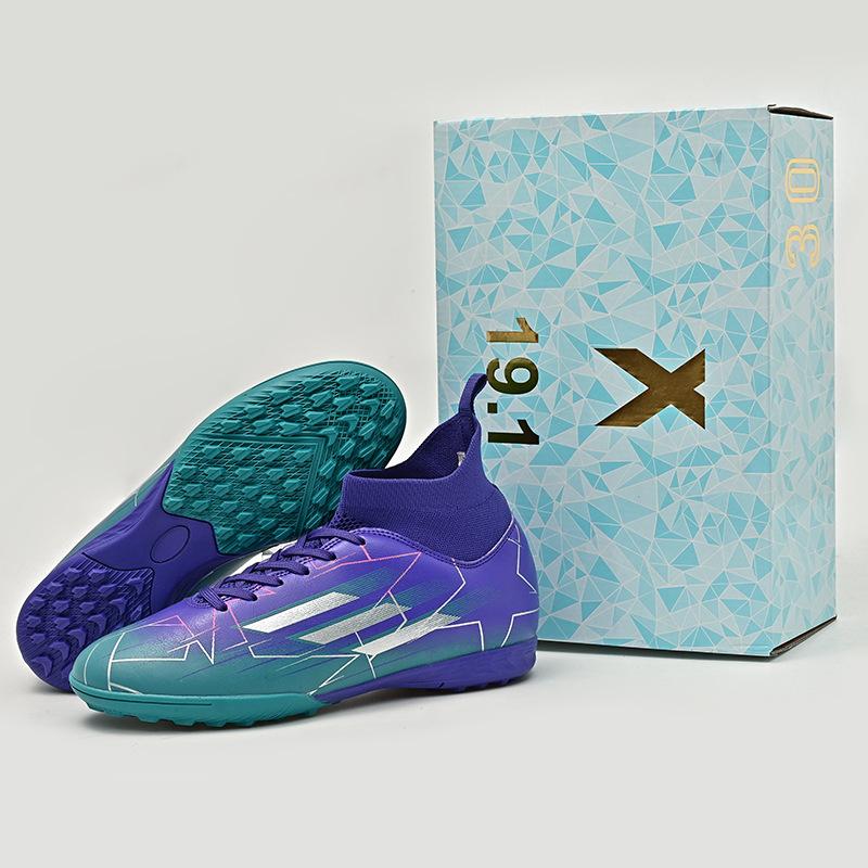 

Высокие футбольные бутсы для травы FG длинные шипы детские AG короткие шипы TF шипы-сороконожки юношеские для мальчиков и девочек футбольные бутсы Jinjiang 45