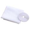 White Self-Adhesive Mosquito Net with Velcro - Easy DIY Invisible Mesh Screen