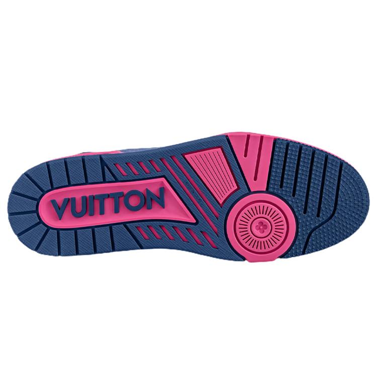 Louis Vuitton Trainer Sneakers 'Purple Pink Ombre' Women's 1A9UP8
