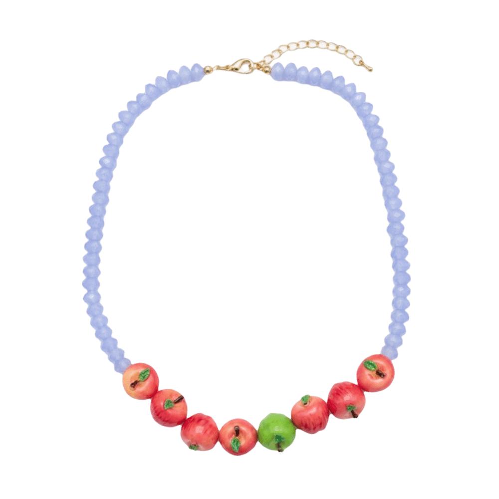 3D Fruit 3D Fruit Necklace Colorful Fruit Beaded Chain Necklace Handmade Necklace Party Use