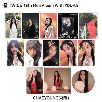 13th Mini Album With YOU-th Youth Photocard Poster Film Sticker Chaeyoung KPOP K-POP