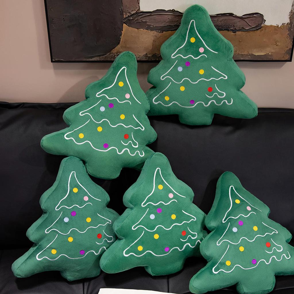 Cartoon Soft Christmas Tree Pillow Plush Toy Doll Christmas Tree Doll Decoration