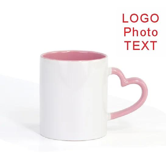 12oz Keramiktasse Druck Bild Foto LOGO Text DIY Kundenspezifisch 350ML Personalisierte Kaffee Milch Tasse Kreatives Geschenk Niedliches Geschenk