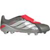 Adidas PREDATOR LEAGUE Low Top Soccer Shoes Gray Kids' Sneakers JR3312