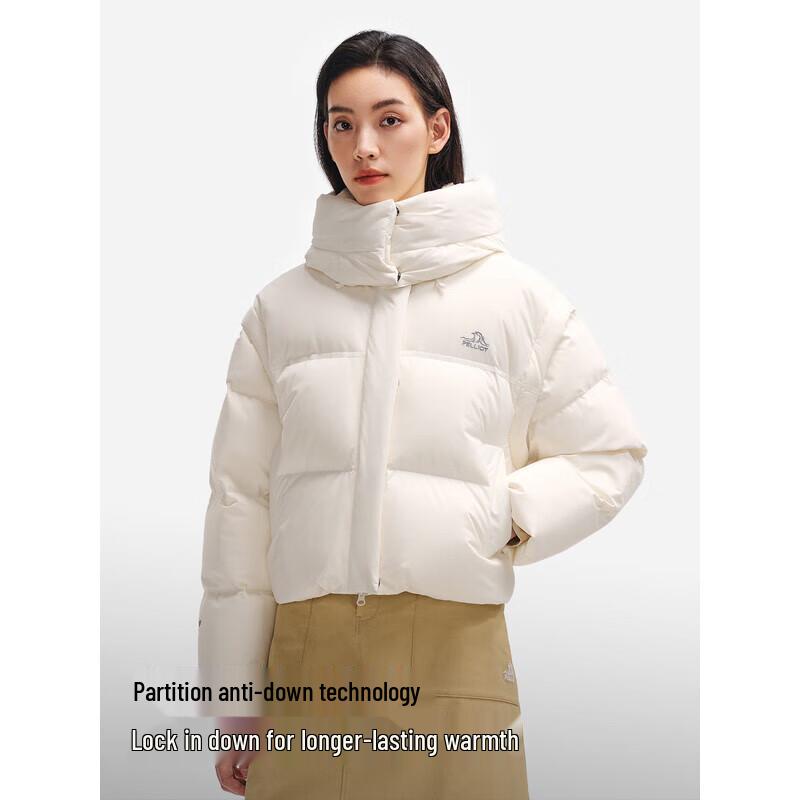 Pelliot Women s 800-Fill Goose Down Hooded Short Jacket S