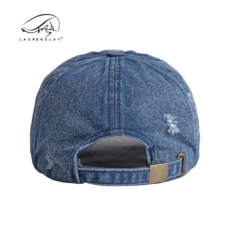Frühling und Sommer neue gewaschene und alte Denim-Baseballkappe Damenmode Sonnenschutz Sonnenschirm Reisekappe Herren