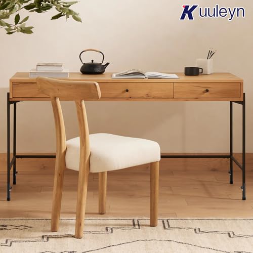 Set of 4 Adjustable Table Leg Extenders for Desks, Two Height Settings (9.2cm/13.3cm), Non-Slip Quiet Caps, Reinforced Bolts for Increased Stability,