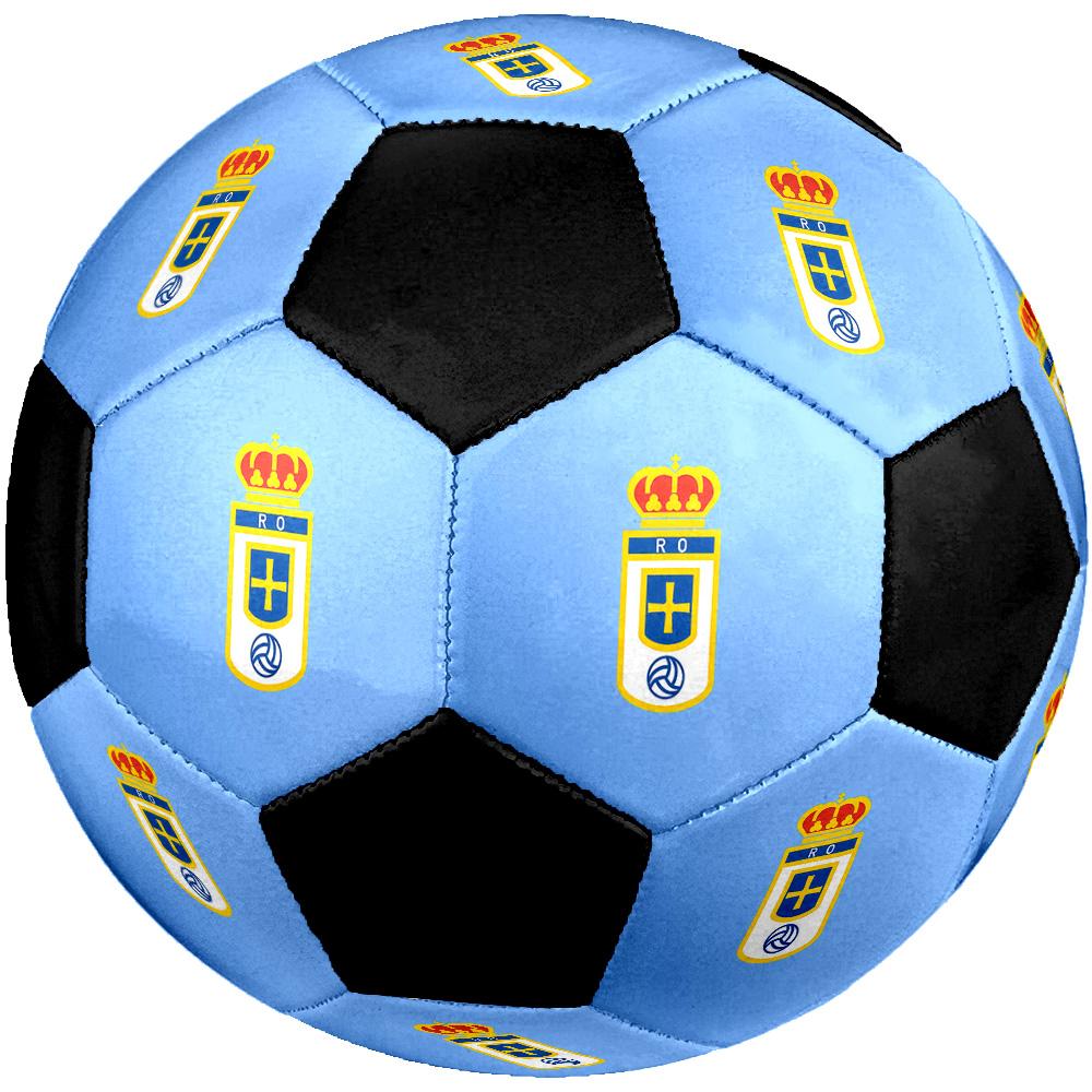 Real Oviedo Soccer Ball Colorful All Ages Machine Stitched PVC Competition Ready Durable High-Bounce.SIZE5