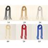 Professional Scarf Sunscreen Neck Shawl Gold Silver Bright Silk Scarves Lace Tassel Party Evening Dress Scarf For Women