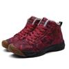 Men Ankle Boots Waterproof Winter Warm Plush Snow Boots Men Outdoor Sneaker Work Boots Male Quilted Boots Big Size 46 47