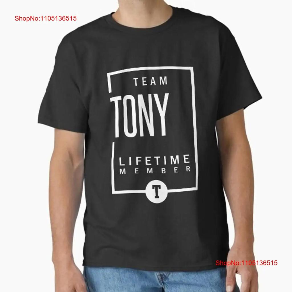 Team Tony Classic T Shirt Made in US AUS Size S 2XL vintage Washed streetwear homme Unisex graphic Versatile Stretched