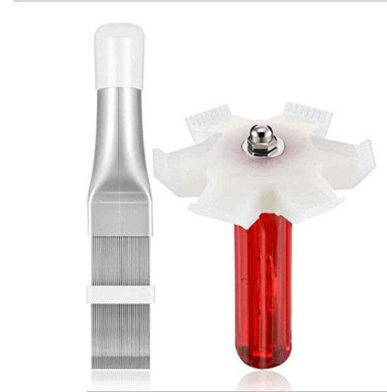 Stainless Steel Air Conditioner Fin Comb and Radiator Dust Removal Brush