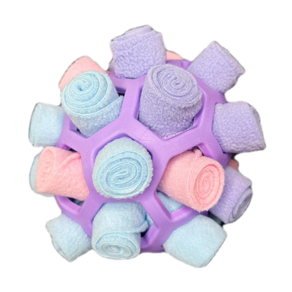 Enhanced Bite-Resistant Pet Snuffle Ball Puzzle Toy