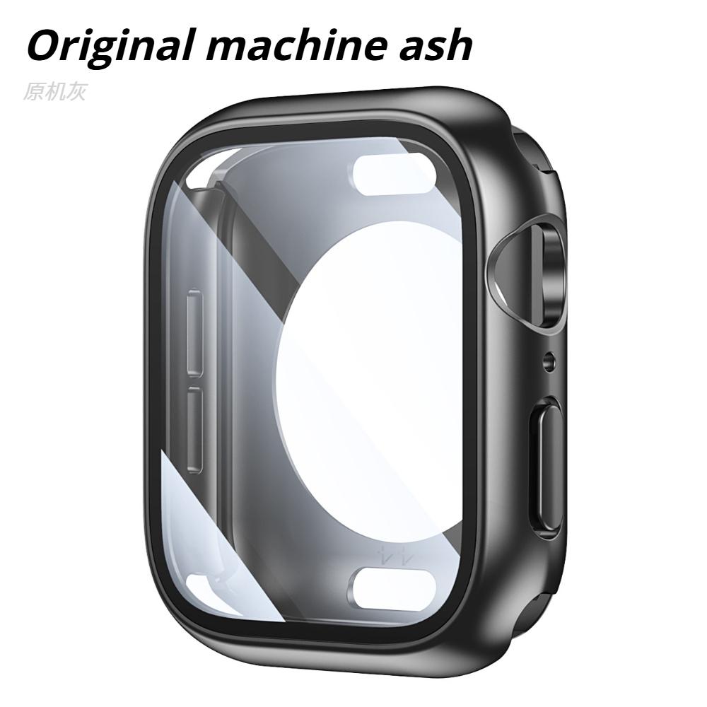 Screen Protector Cover For Apple Watch 46mm 42mm 45mm 40mm 41mm 44mm Ultra 49mm Hard Front Rear Bumper Case iWatch Series 11 10 9 8 7 SE 6 Accessories