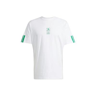Men's Comfortable Crew Neck Sports T-Shirt White