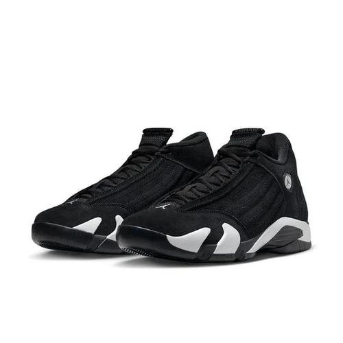 Air Jordan 14 Retro Black White 487471-016