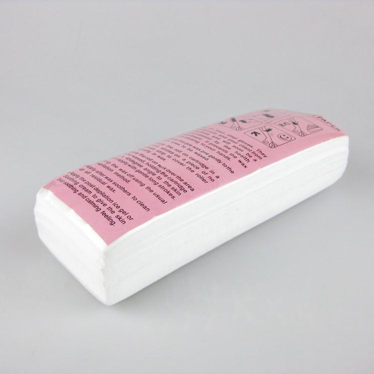 Disposable Non-woven Wax Strips for Hair Removal & Nail Art - 100 Sheets