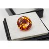 Orange Zircon For Making Ring 6-7 Ct Round Cut Stunning Loose Gemstone