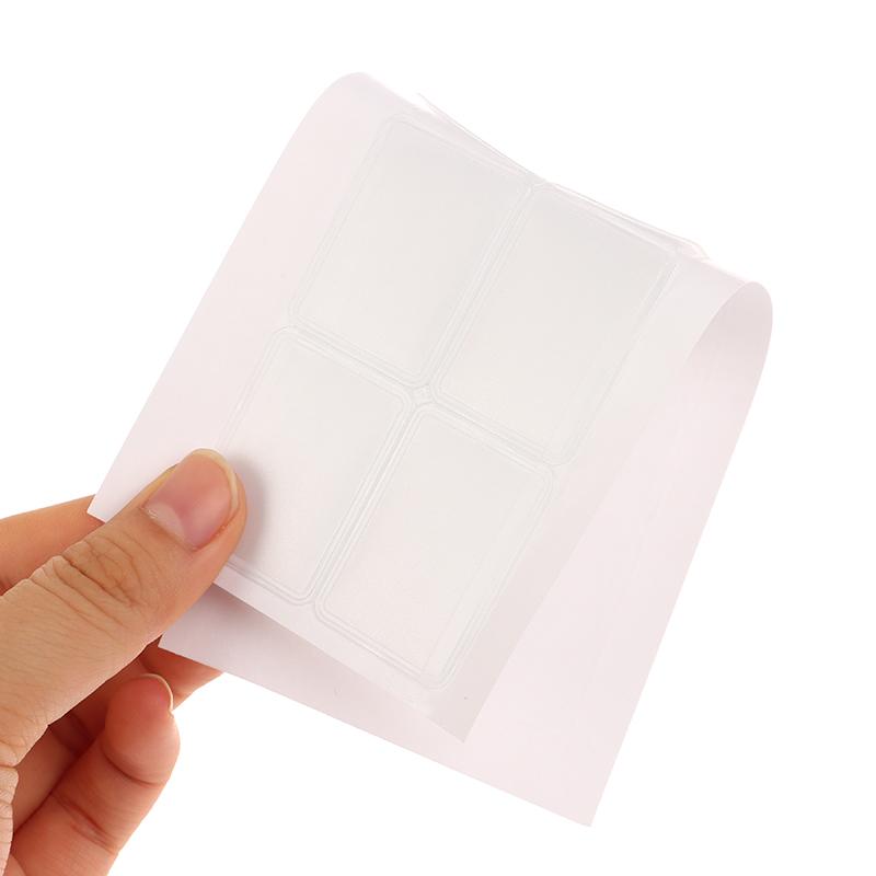 50 Peças Corrente de Colar Bolsa Adesiva Bolsos Autoadesivos Para Cartões de Exibição de Colar Suporte Transparente para Bolsa de Corrente de Joias