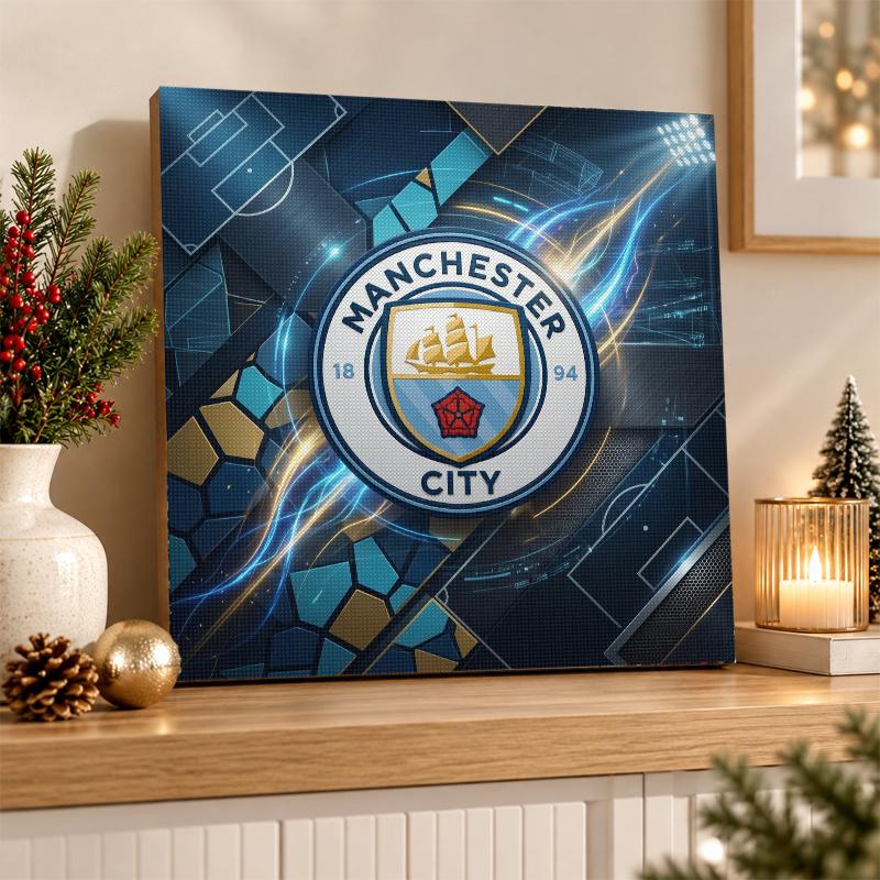 Manchester City Deimantinio Dažymo Rinkinys 5D Pilnas Gręžimas Pasidaryk Pats Deimantinė Mozaika Sienos Menas Namų Dekoras