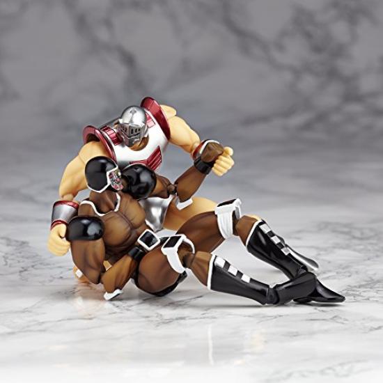 Kaiyodo Micro Yamaguchi Revol Mini Kinnikuman approximately 125mm ABS PVC action figure Warsman, & pre-painted (rm-010)