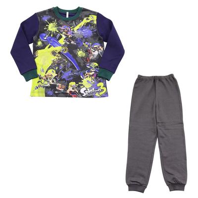 Bandai Splatoon 3 Boys' Glowing Fleece Pajamas 571