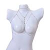 Metall Damen Körperkette Sexy Stil Hohl Bikini Damen Brustkette Körperkette