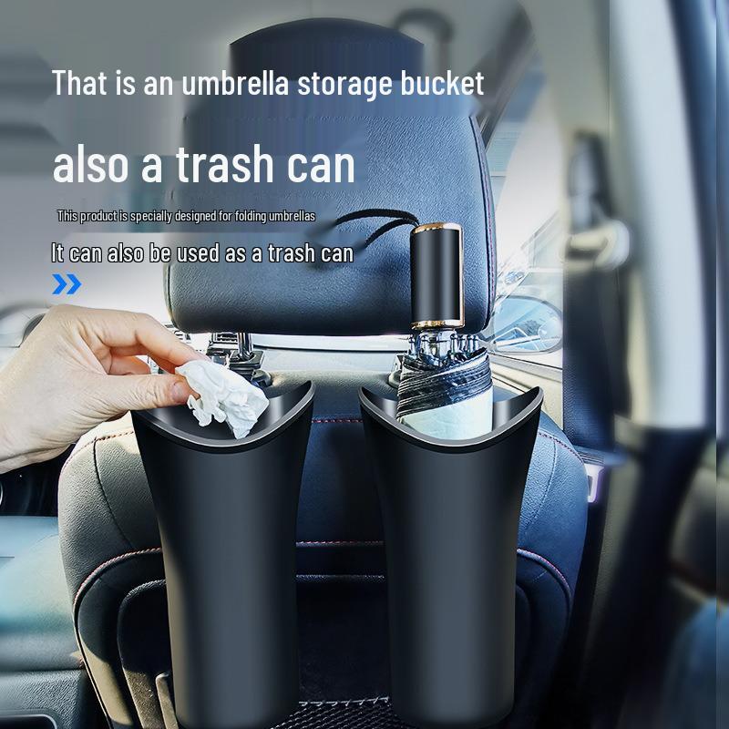 Multi-functional Waterproof Car Umbrella Holder & Storage Box