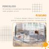 8-Panel Steel Dog and Puppy Playpen, Dog Cage, Indoor and Outdoor Pet Playpen, Ø180x61 Cm, Black