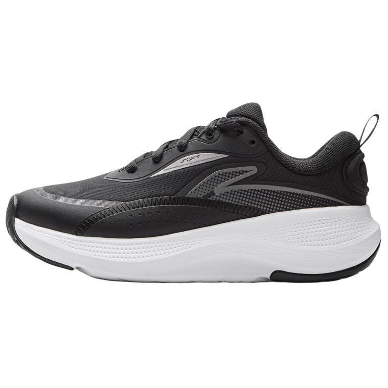 Li Ning Спортивная жизнь Коллекция Ткань Низкие Беговые кроссовки Женские Черные AGLV178-1 36