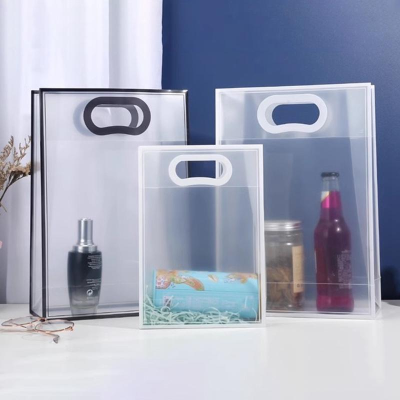 

Черно-белая упаковочная сумка с рамкой Прозрачные пакеты для покупок Подарочная упаковка на годовщины Подарочная упаковка на День святого Валентина