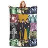 Vintage The Eras Tour 2023 Jonas Brothers JB The Album Blanket Flannel Sofa Throw Blanket for Bedroom Travel Throws Bedspread