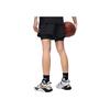 Li Ning Professional Basketball Series Einfarbige 2-in-1 Sportshorts Herrenshorts Schwarz AAPT085-1
