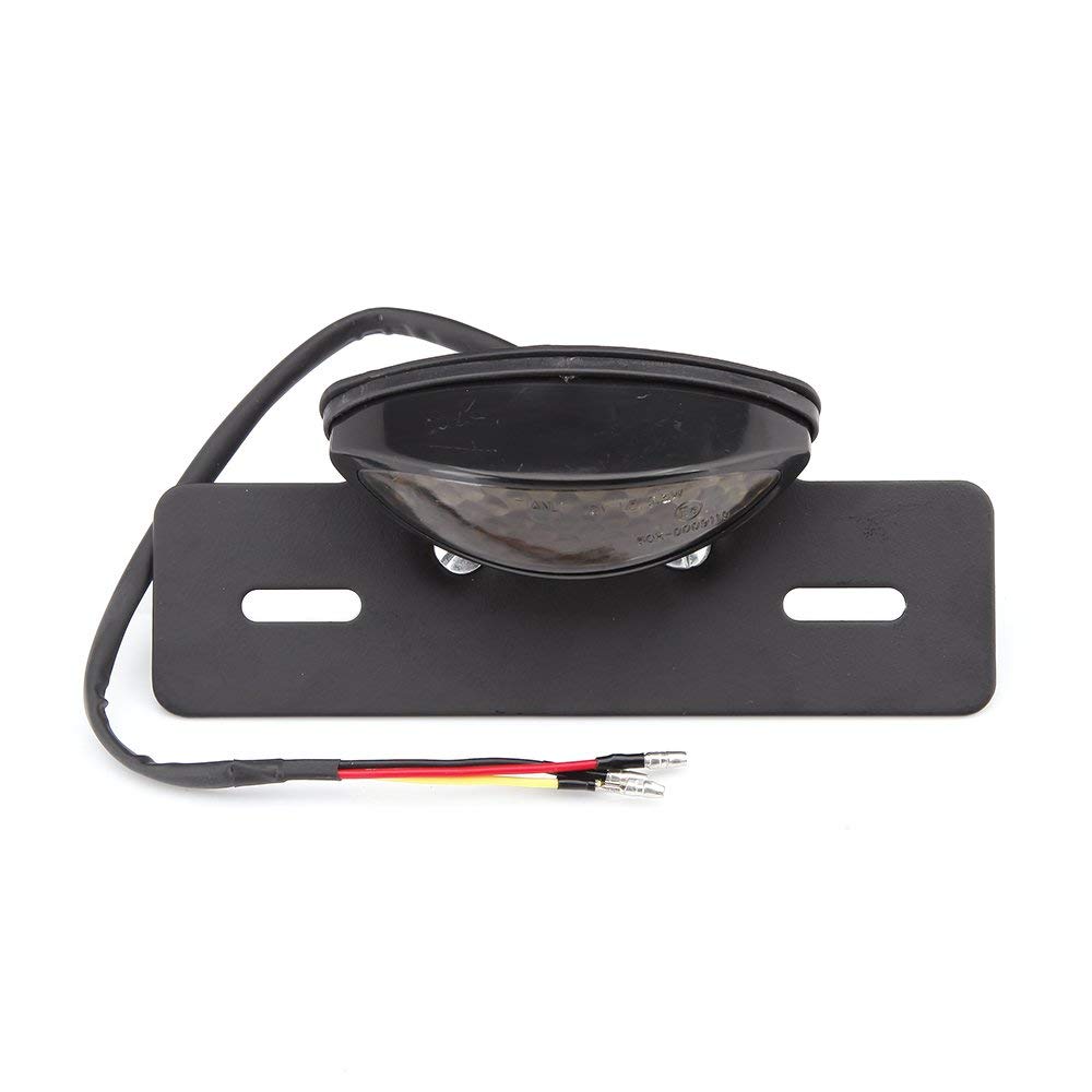 Karun for Harley for Honda for Yamaha ATV Scooter LED Motorcycle Tail Brake Stop Light Warning Flashing Lamp