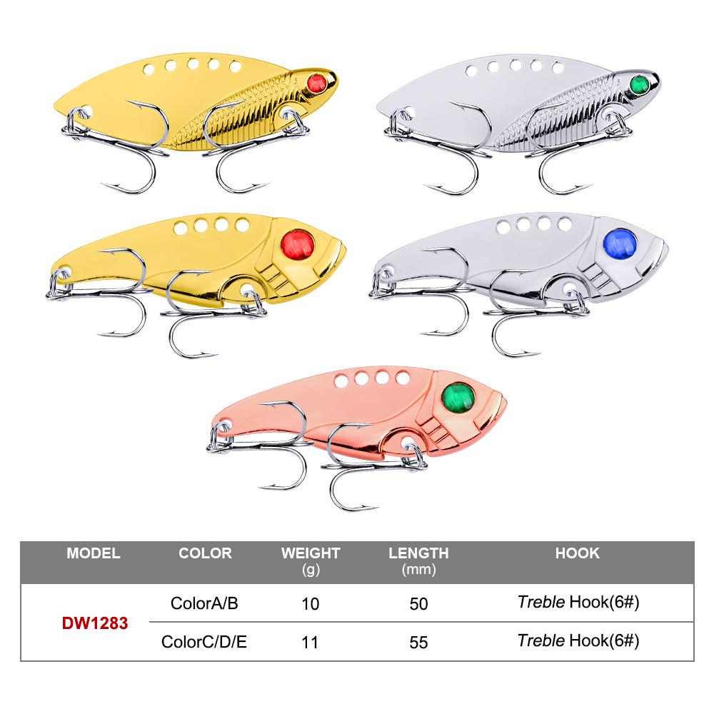 New 5-color VIB Gold Bait Lure Bait 11g