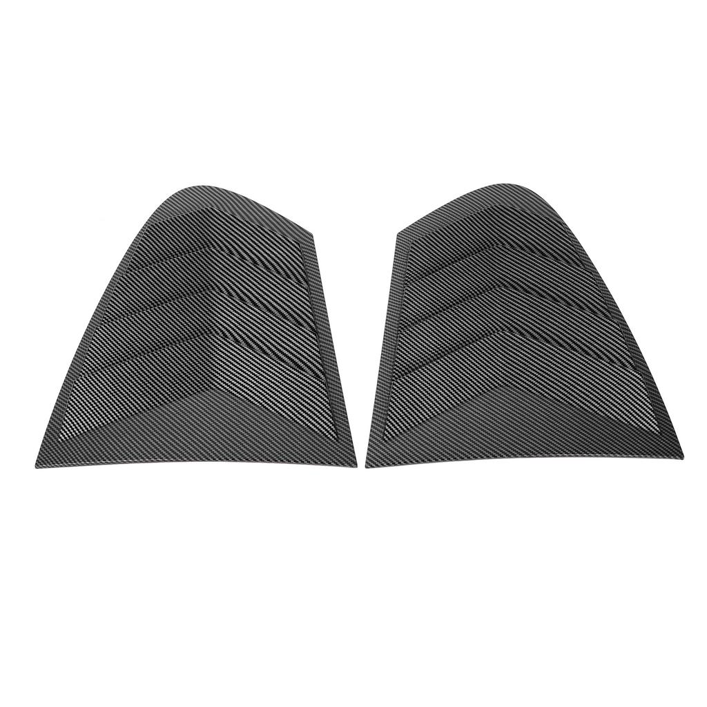 1 P Rear Window Louver Left Right Scratch Resistant Side Window Vent Louvers Scoop Cover Blinds for 5 Series F10 2011 to 2017