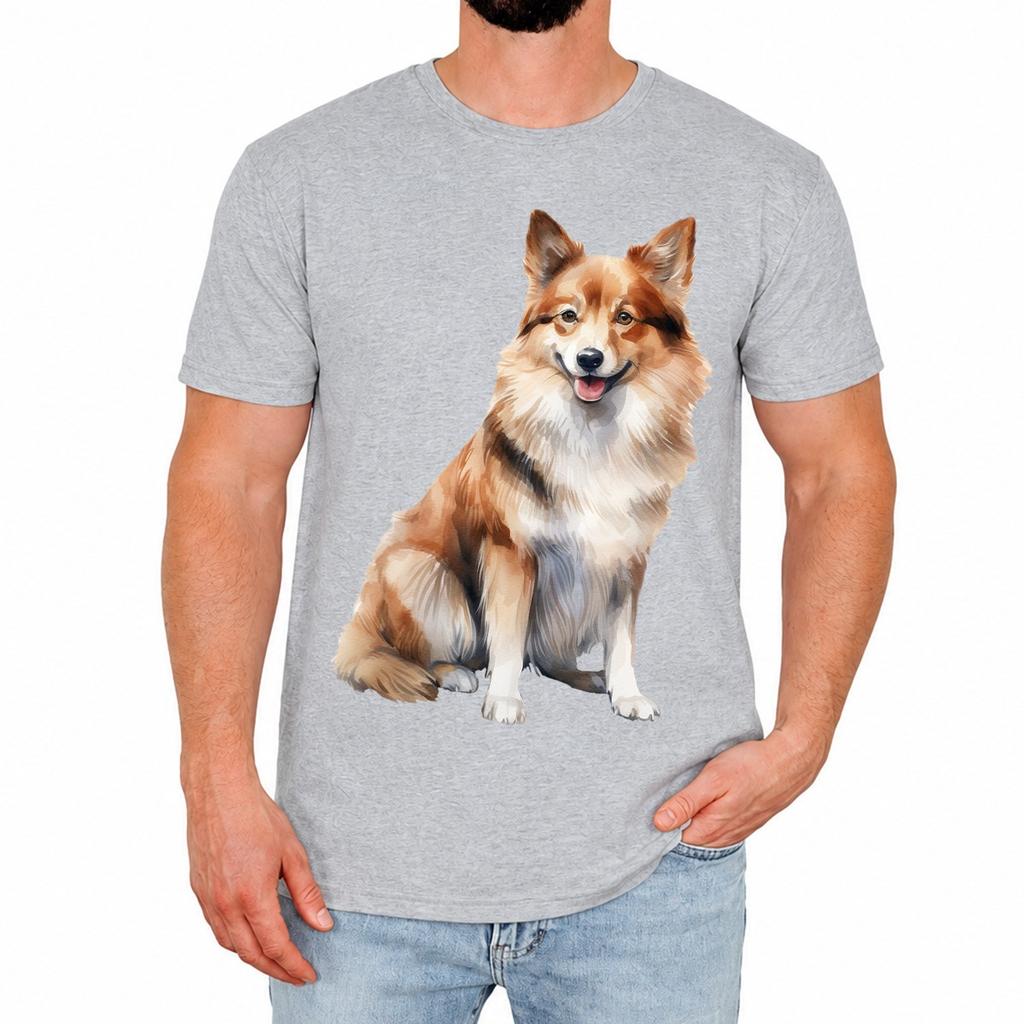 Adorable Corgi Mens T-Shirt Cute Dog Lover Funny Cartoon Birthday Gift
