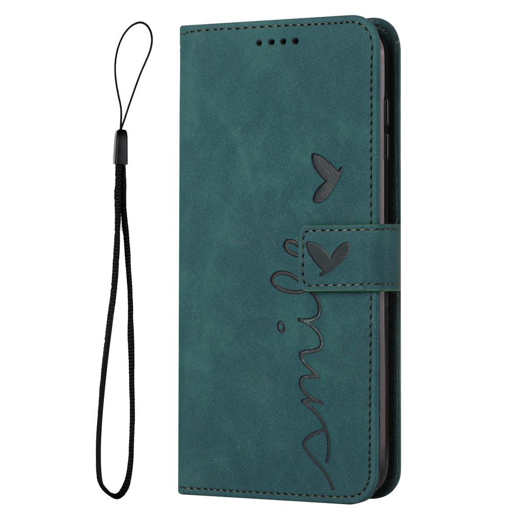 Applicable to iPhone17 mobile phone leather case 14plus skin matte love card holder protective case 15Pro