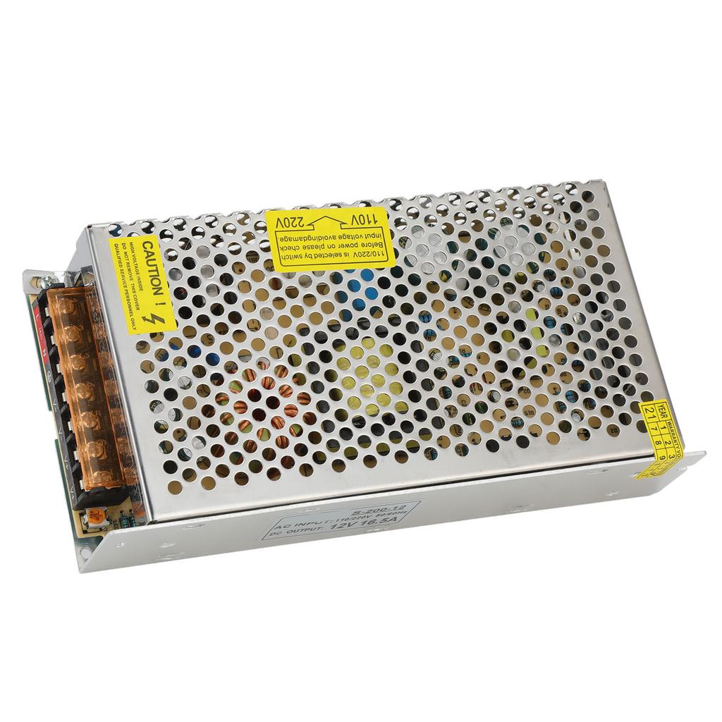 DC Schaltnetzteil Adapter Schaltwandler Universal Reguliert für LED-Streifen 200W 110 220V