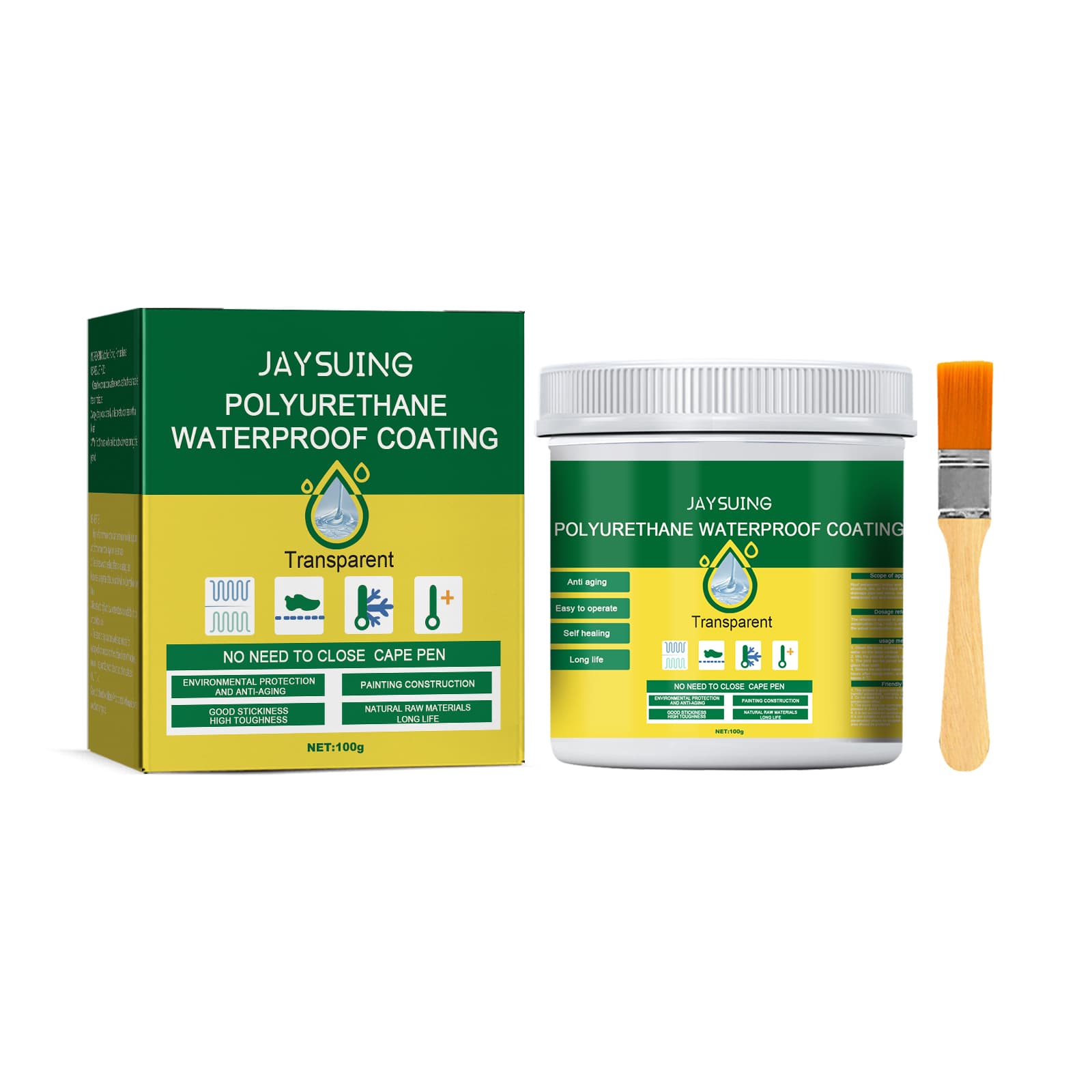 

High Strength Waterproof Sealant Adhesive for Roof Bathroom Pipe Leak Repair Transparent Flexible Coating Crack Filler чистый